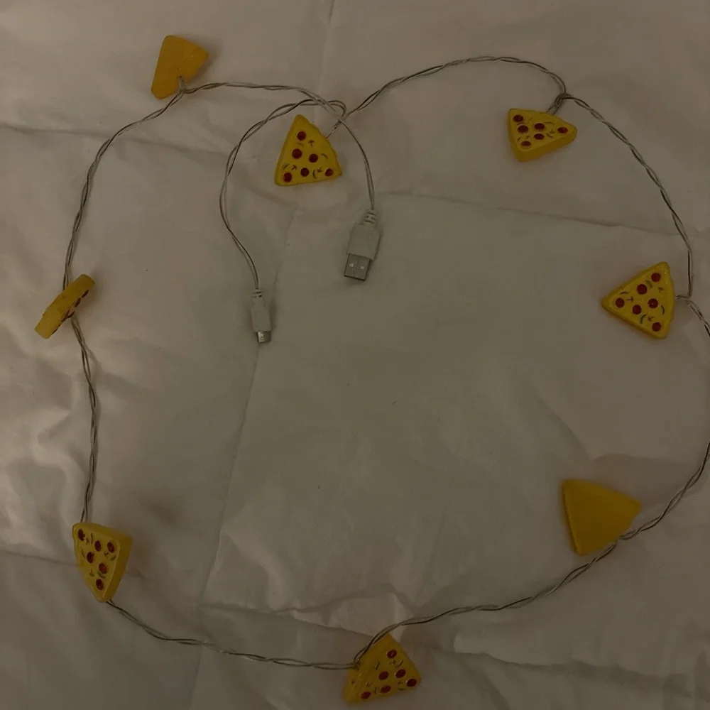 Pizza Slice String Lights